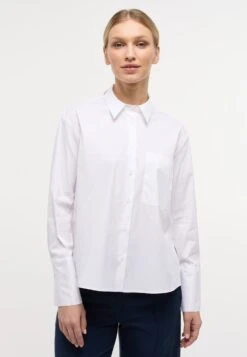 Vero Moda Maxi-jurk VMHOPE DINO SL LONG DRESS WVN CE -TrendyTijd Verkoop eterna overhemdblouse loose fit wit