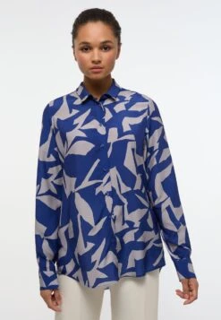 Heine Jurk In A-lijn Jurk -TrendyTijd Verkoop eterna overhemdblouse regular fit blauw 1