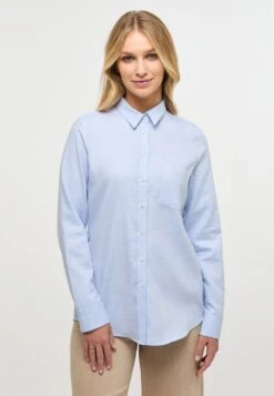 Classic Inspirationen Kokerjurk Gedessineerde Jurk 33 Classic Inspirationen Kokerjurk Gedessineerde Jurk -TrendyTijd Verkoop eterna overhemdblouse regular fit blauw 2