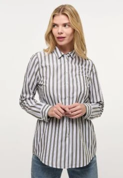 Vero Moda Jurk Met Overhemdkraag VMNATALI LS CALF DRESS WVN -TrendyTijd Verkoop eterna overhemdblouse regular fit groen