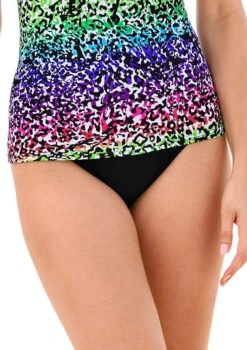 Vivance Gedessineerde Jurk Met Bloemmotief -TrendyTijd Verkoop feel good bikinibroekje zwart 1