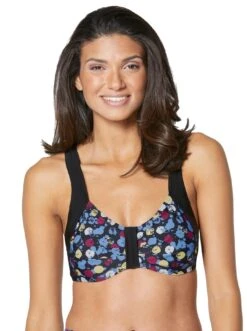 Vivance Mini-jurk Met Gedessineerde Top -TrendyTijd Verkoop feel good bustierbikinitop zwart