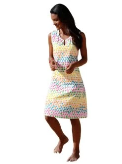 Aniston SELECTED Maxi-jurk Met Wijde 3/4-mouwen -TrendyTijd Verkoop feel good zomerjurk multicolor 4