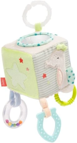 KIDSWORLD Jurk & Legging TOMORROW STARTS NOW! (set, 2-delig) -TrendyTijd Verkoop fehn grijpspeeltje activity kubus zeekinderen met ring ter bevestiging aan kinderwagen babyzitje of bed multicolor