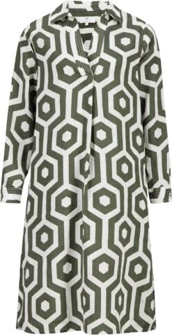 Calvin Klein Jurk In Overgooiermodel Chemise 25 Calvin Klein Jurk In Overgooiermodel Chemise -TrendyTijd Verkoop fynch hatton blousejurkje 1 delig 1