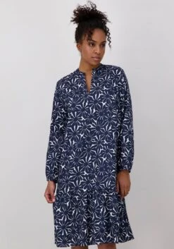 Calvin Klein Curve Jurk Met Overhemdkraag INCLU LINEN MIDI DRESS -TrendyTijd Verkoop fynch hatton tuniekjurk 4