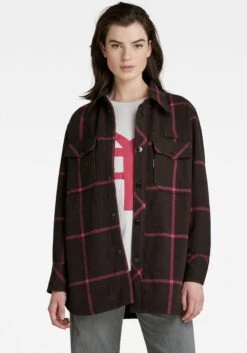 Heine Jurk In A-lijn Jurk -TrendyTijd Verkoop g star raw geruite blouse bf overshirt landlake wool check r