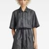 G-Star RAW Jurk Met Overhemdkraag Army Dress 1 G-Star RAW Jurk Met Overhemdkraag Army Dress -TrendyTijd Verkoop g star raw jurk met overhemdkraag army dress zwart