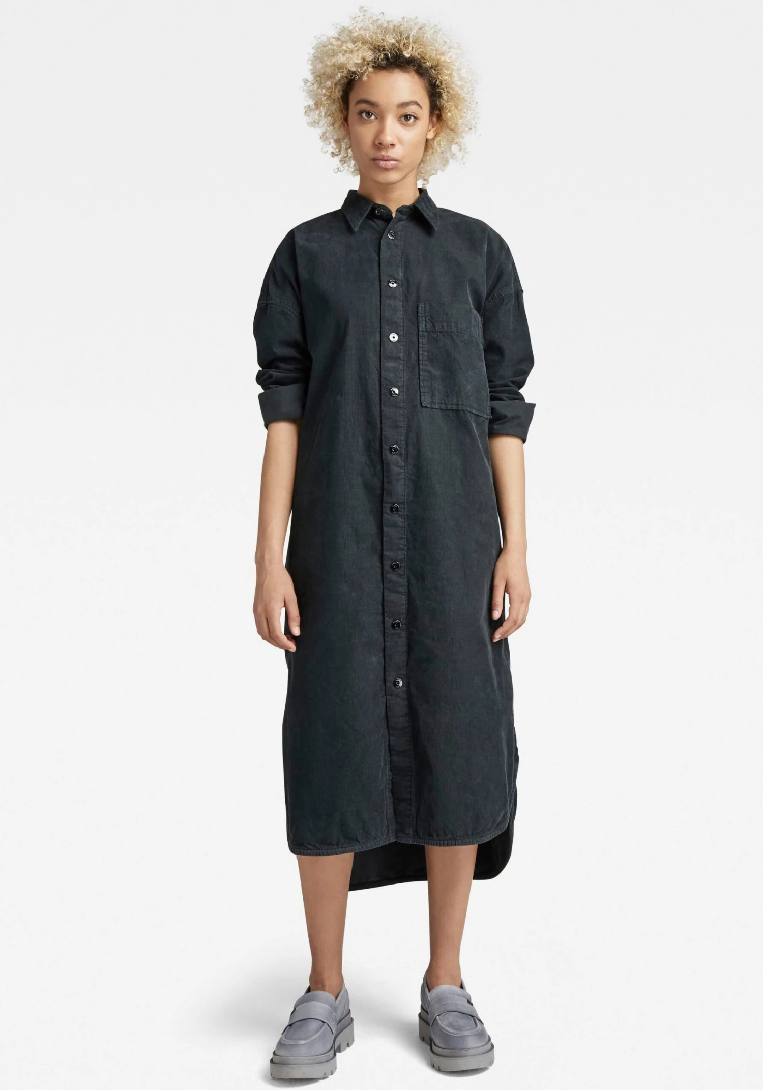 G-Star RAW Jurk Met Overhemdkraag Long Shirt Jurk 7 G-Star RAW Jurk Met Overhemdkraag Long Shirt Jurk - Afbeelding 5