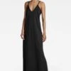 G-Star RAW Maxi-jurk Slip Dress Loose -TrendyTijd Verkoop g star raw maxi jurk slip dress loose zwart 2