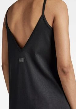 G-Star RAW Maxi-jurk Slip Dress Loose -TrendyTijd Verkoop g star raw maxi jurk slip dress loose zwart 4