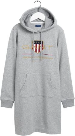 KangaROOS 2-in-1-jurk Zomerse Combinatie: Jurk En Shirt (2-delig) -TrendyTijd Verkoop gant sweatjurk met archive shield logoborduursel voor grijs 1