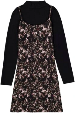 Garcia Jurk In Overgooiermodel 22 Garcia Jurk In Overgooiermodel -TrendyTijd Verkoop garcia jurk in overgooiermodel multicolor 3