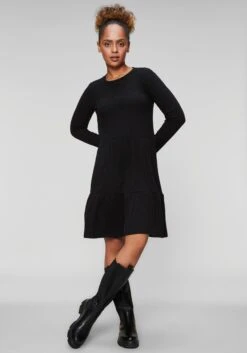 Classic Inspirationen Jurk In A-lijn Linnen Jurk -TrendyTijd Verkoop hailys jerseyjurk sh p dr alva zwart