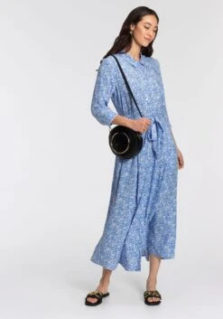 HaILYS Maxi-jurk 30 HaILYS Maxi-jurk -TrendyTijd Verkoop hailys maxi jurk blauw 8