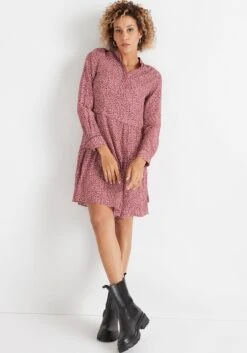 Vero Moda Mini-jurk VMELIS SL WIDE SHORT DRESS JRS -TrendyTijd Verkoop hechter paris blousejurkje