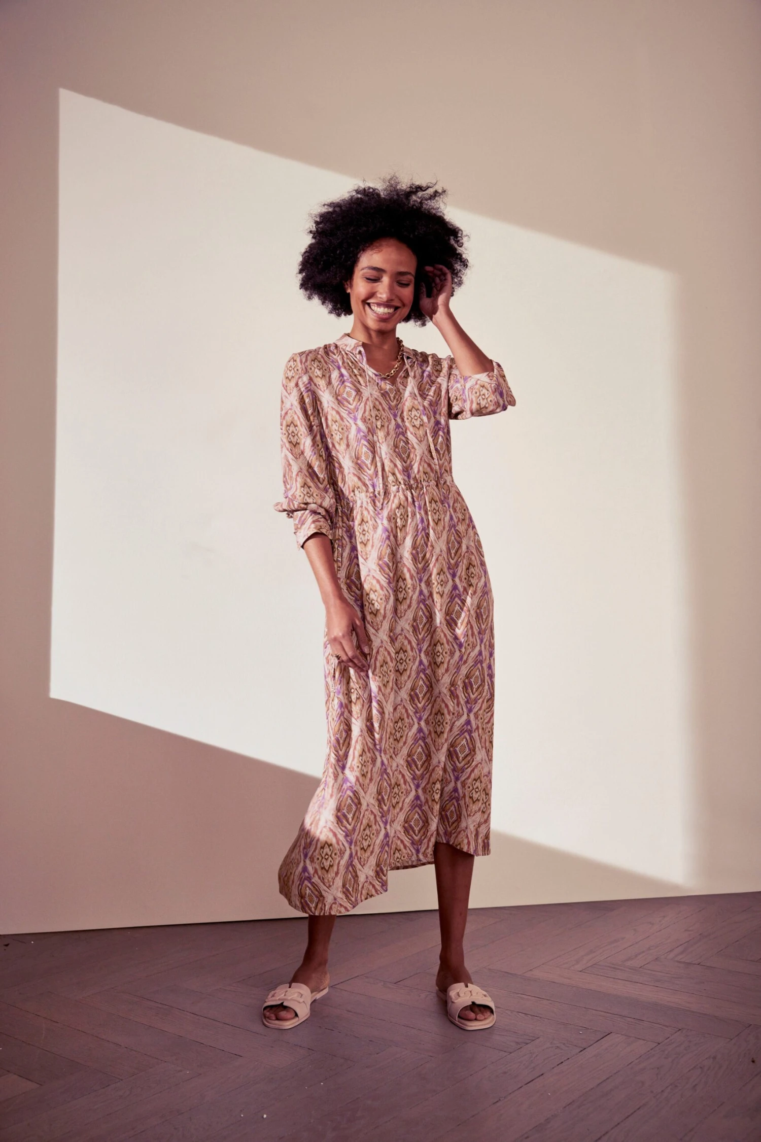 HECHTER PARIS Midi-jurk 12 HECHTER PARIS Midi-jurk - Afbeelding 10