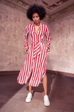 HECHTER PARIS Midi-jurk -TrendyTijd Verkoop hechter paris midi jurk 26