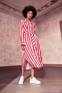 HECHTER PARIS Midi-jurk -TrendyTijd Verkoop hechter paris midi jurk 27