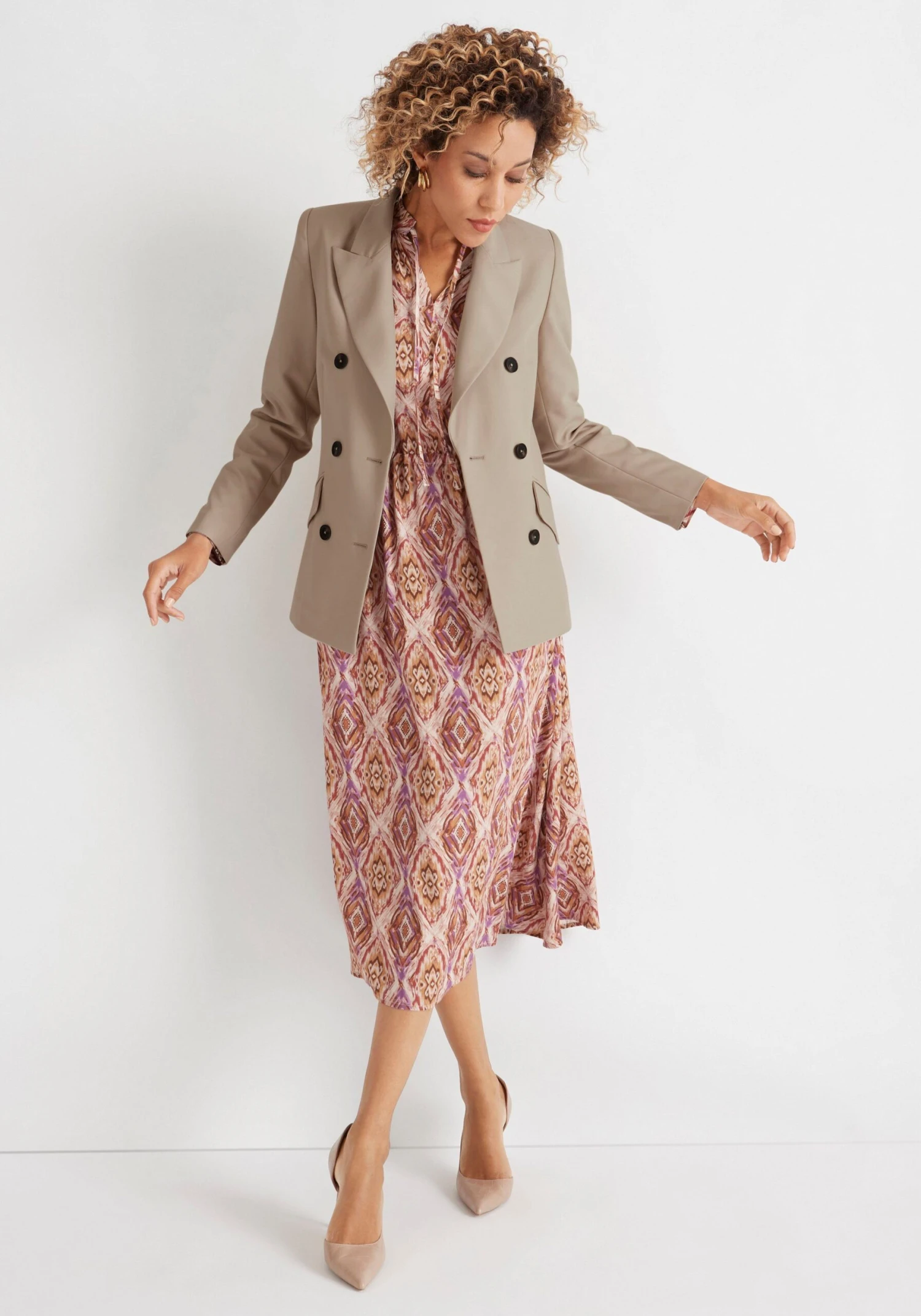 HECHTER PARIS Midi-jurk 10 HECHTER PARIS Midi-jurk - Afbeelding 8