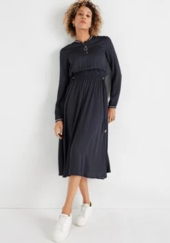 Soyaconcept Gedessineerde Jurk SC-KRAKA 2 34 Soyaconcept Gedessineerde Jurk SC-KRAKA 2 -TrendyTijd Verkoop hechter paris midi jurk blauw 2