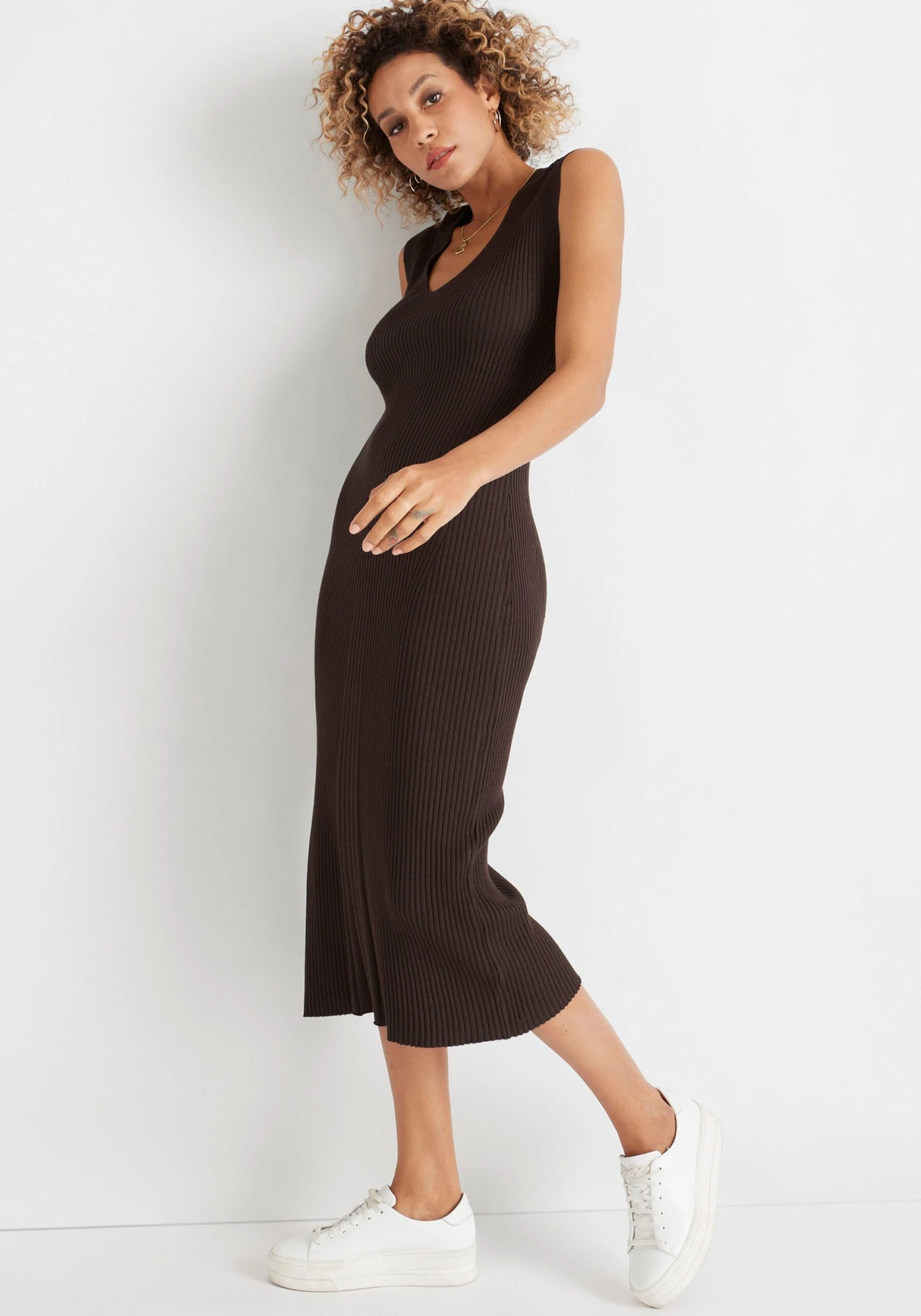 Vero Moda Maxi-jurk VMMENNY SS CALF SHIRT DRESS WVN GA 14 Vero Moda Maxi-jurk VMMENNY SS CALF SHIRT DRESS WVN GA - Afbeelding 12