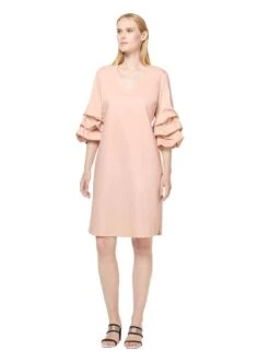 Heine Blousejurkje Jurk -TrendyTijd Verkoop heine blousejurkje jurk wit 3