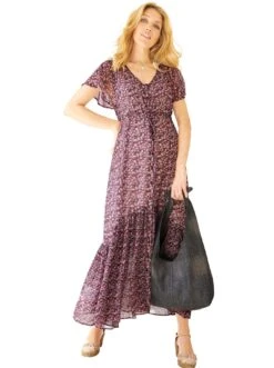 Tommy Hilfiger Curve Jurk Met Overhemdkraag CRV ORG CO STRIPE MIDI SHIRT DRS -TrendyTijd Verkoop heine chiffonjurk gedessineerde jurk rood