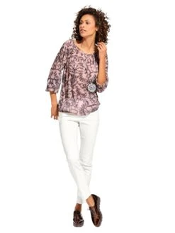 Calvin Klein Curve Jurk Met Overhemdkraag INCLU DRAPY TENCEL SHIRT DRESS -TrendyTijd Verkoop heine gedessineerde blouse roze 2