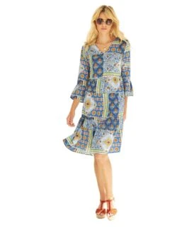 Tommy Hilfiger Curve Jurk Met Overhemdkraag CRV ORG CO SOLID MIDI SHIRTDRESS 20 Tommy Hilfiger Curve Jurk Met Overhemdkraag CRV ORG CO SOLID MIDI SHIRTDRESS -TrendyTijd Verkoop heine gedessineerde jurk blauw 12