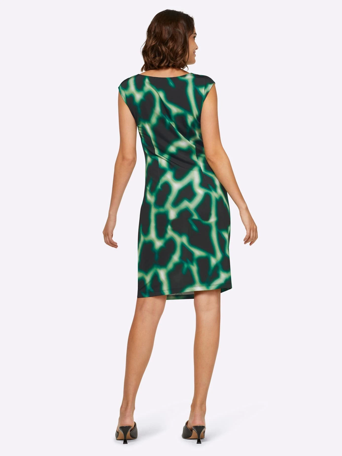 Heine Gedessineerde Jurk Jerseyjurk 5 Heine Gedessineerde Jurk Jerseyjurk - Afbeelding 3