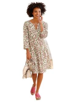 Heine Maxi-jurk Jerseyjurk 30 Heine Maxi-jurk Jerseyjurk -TrendyTijd Verkoop heine gedessineerde jurk multicolor 4