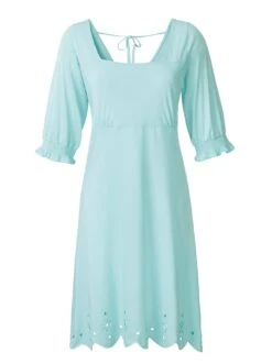 Ambria Gedessineerde Jurk 32 Ambria Gedessineerde Jurk -TrendyTijd Verkoop heine jerseyjurk blauw 9