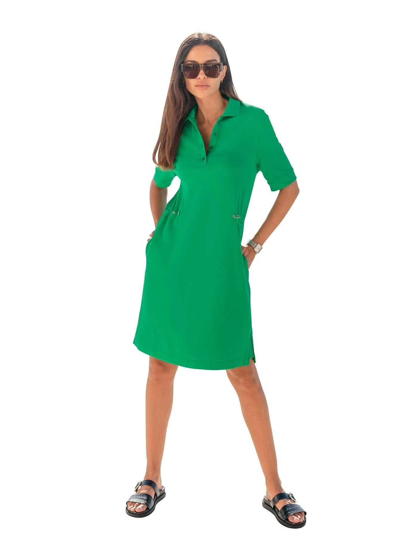 Heine Gedessineerde Jurk Jerseyjurk 10 Heine Gedessineerde Jurk Jerseyjurk - Afbeelding 8