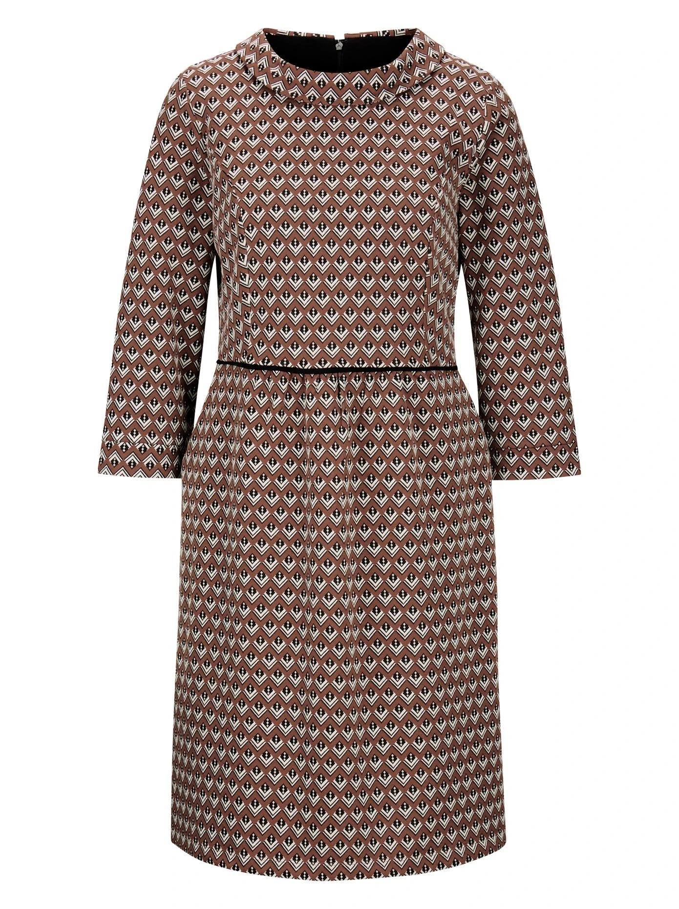 Heine Jerseyjurk Jacquard Jurk 5 Heine Jerseyjurk Jacquard Jurk - Afbeelding 3