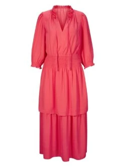 Heine Jurk In A-lijn Jurk -TrendyTijd Verkoop heine jurk in a lijn jurk rood 3