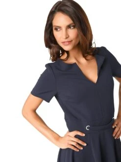 Heine Jurk In A-lijn Prinsessenjurk 24 Heine Jurk In A-lijn Prinsessenjurk -TrendyTijd Verkoop heine jurk in a lijn prinsessenjurk blauw 4