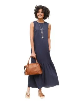 Heine Jurk In Overgooiermodel Jurk