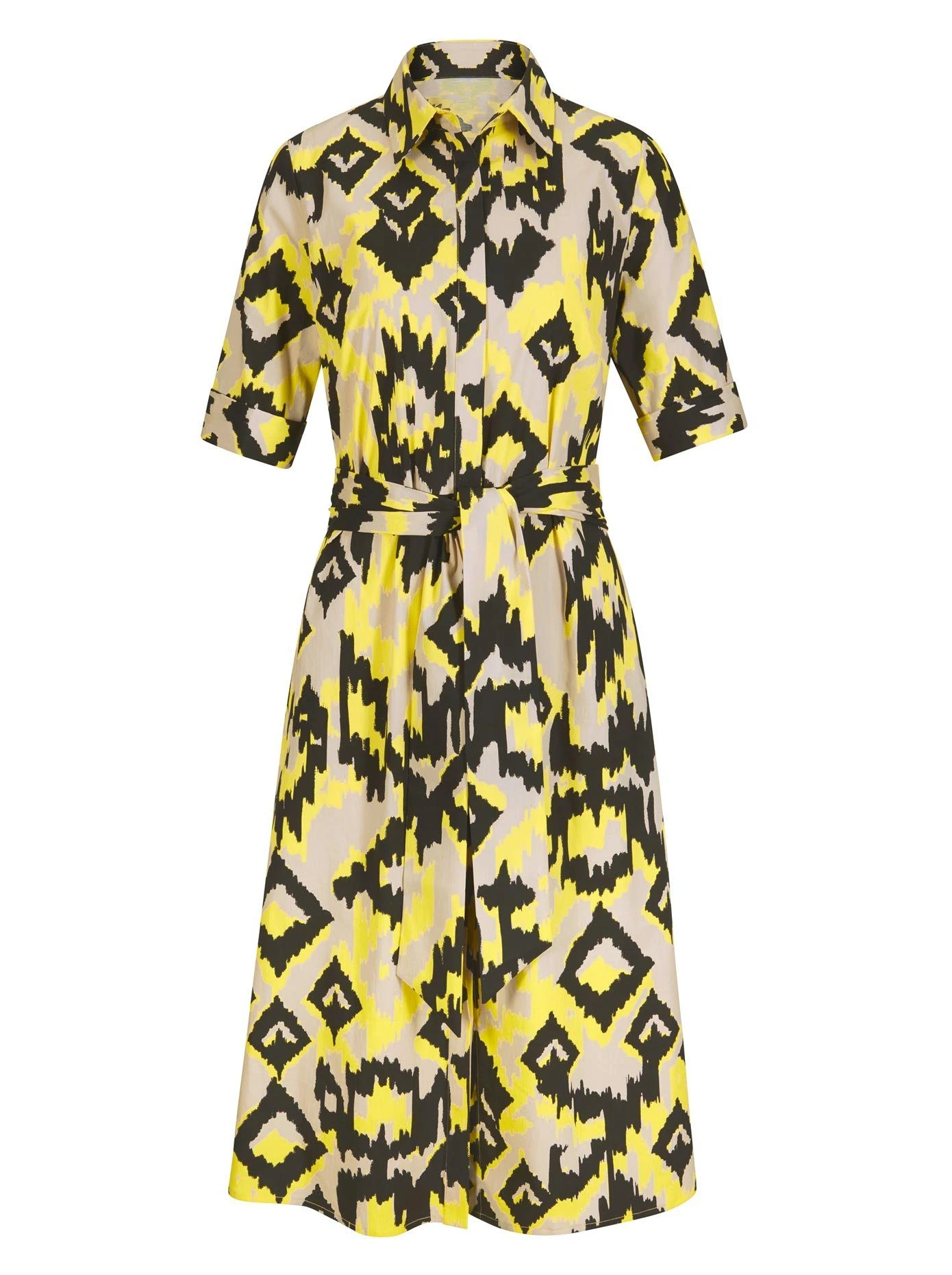 Heine Jurk Met Overhemdkraag Gedessineerde Jurk 6 Heine Jurk Met Overhemdkraag Gedessineerde Jurk - Afbeelding 4