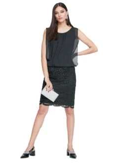 Heine Zomerjurk Tricot Jurk -TrendyTijd Verkoop heine kanten jurk zwart