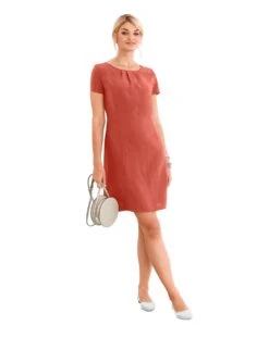 Cecil Maxi-jurk Met Tropische All-over Print -TrendyTijd Verkoop heine kokerjurk oranje 3