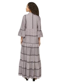 Heine Maxi-jurk 20 Heine Maxi-jurk -TrendyTijd Verkoop heine maxi jurk grijs 3