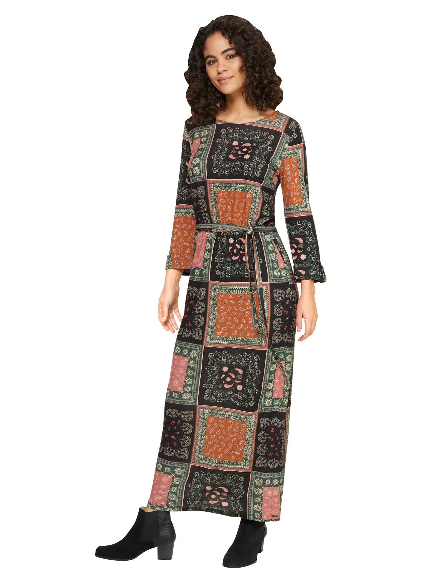 Heine Maxi-jurk Jerseyjurk 4 Heine Maxi-jurk Jerseyjurk - Afbeelding 2