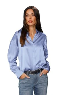 Laura Scott Midi-jurk In Wikkel-look - Nieuwe Collectie 36 Laura Scott Midi-jurk In Wikkel-look - Nieuwe Collectie -TrendyTijd Verkoop heine overhemdblouse blauw