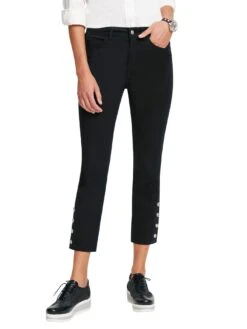 Marc O'Polo Gedessineerde Jurk 21565 -TrendyTijd Verkoop heine skinnybroek zwart