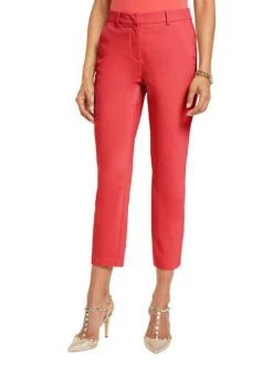 OPUS Midi-jurk Wegas -TrendyTijd Verkoop heine stretchbroek rood 1