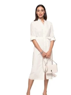 CREATION L PREMIUM Zomerjurk Lyocell Jurk -TrendyTijd Verkoop heine zomerjurk beige 1