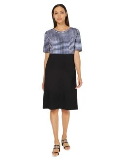 Heine Zomerjurk Gedessineerde Jurk 19 Heine Zomerjurk Gedessineerde Jurk -TrendyTijd Verkoop heine zomerjurk gedessineerde jurk blauw 3