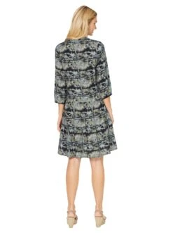 Heine Zomerjurk Gedessineerde Jurk -TrendyTijd Verkoop heine zomerjurk gedessineerde jurk groen 2