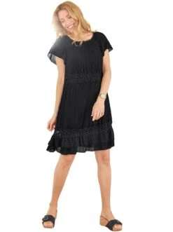 Comma Jerseyjurk Jersey Jurk In Wikkel-look 22 Comma Jerseyjurk Jersey Jurk In Wikkel-look -TrendyTijd Verkoop heine zomerjurk zwart